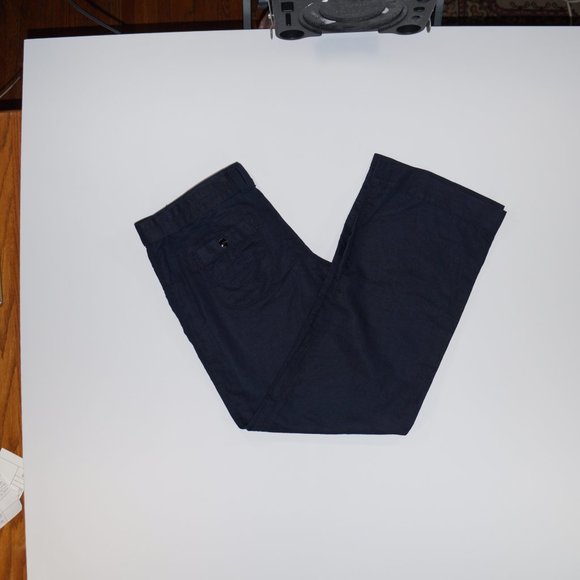 NWT Converse Blue Linen Pant size 12 - Picture 9 of 9